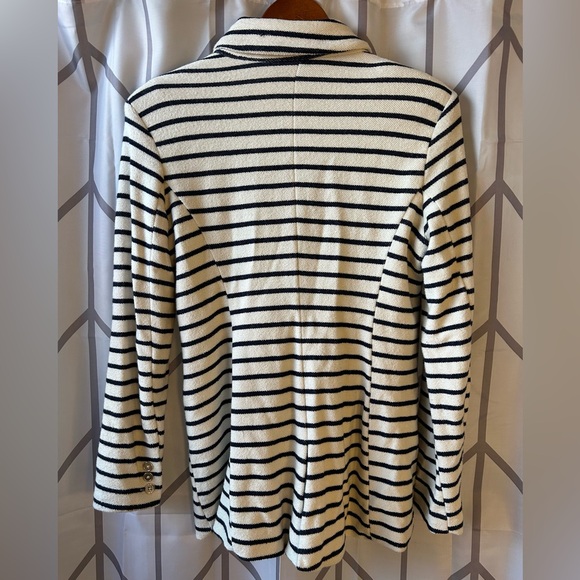 Joie Striped Double-Breasted Blazer - Picture 6 of 7